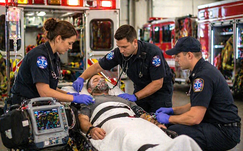 First responders chair massage South Florida